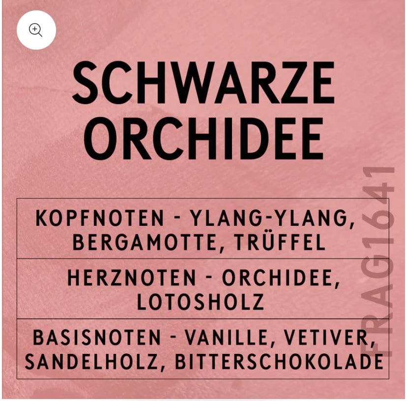 Hand-und Köperpflegelotion Schwarze Orchidee 300ml in Glaspumpspender